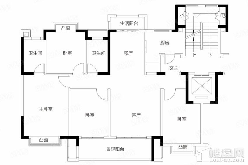 绿都新力青云府户型图-南昌楼盘网