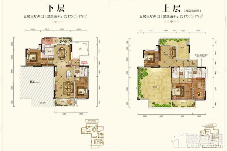 润和山水郡户型图_房型图_户型图大全-长沙楼盘网