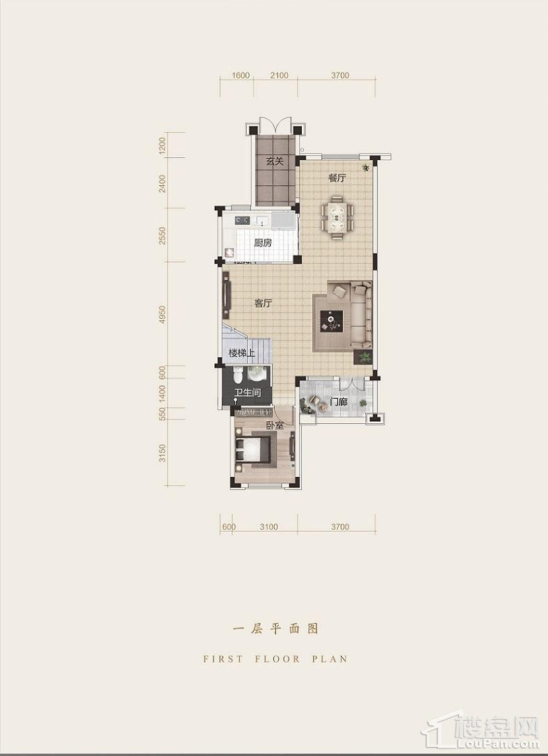 襄阳骧龙国际c区3室3厅2卫户型图-襄阳楼盘网