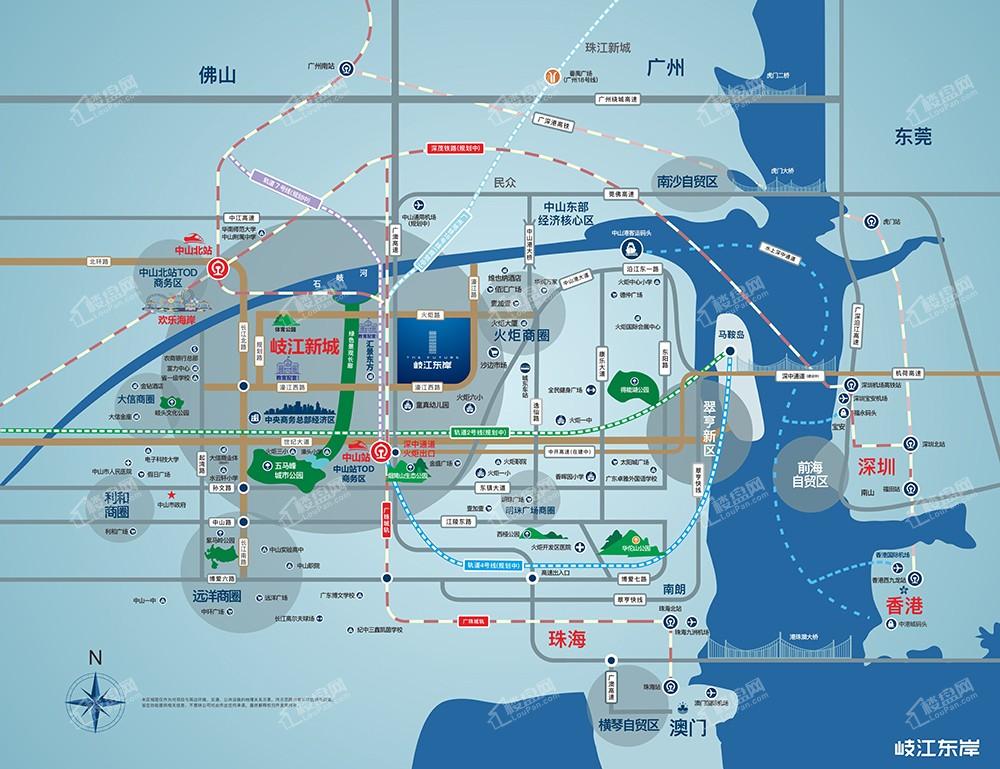 中山岐江东岸效果图_实景图_样板间-中山楼盘网
