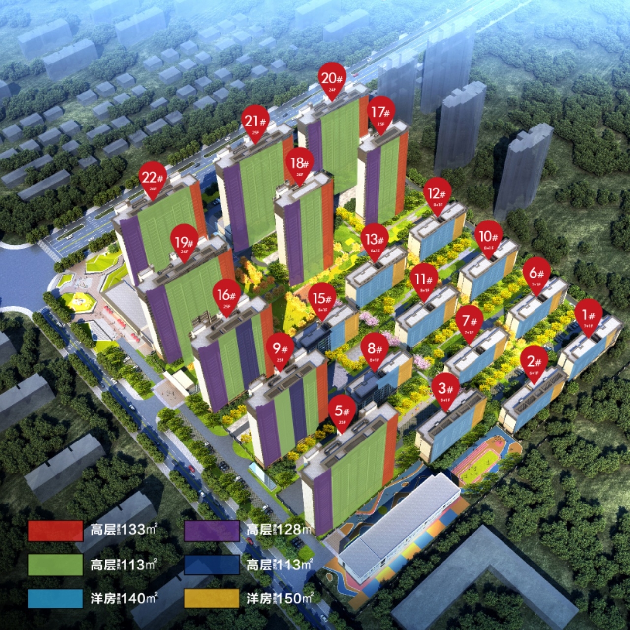 临沂新房 罗庄区楼盘 > 儒辰璟宸御园 儒辰璟宸御园楼栋信息 1  楼栋