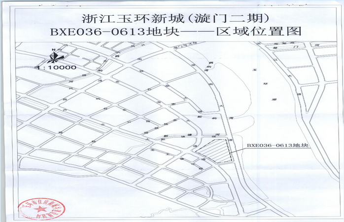 楼面价4876元,中梁51200万元竞得玉环新城(漩门二期)地块