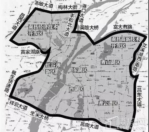 南昌县住宅限购范围