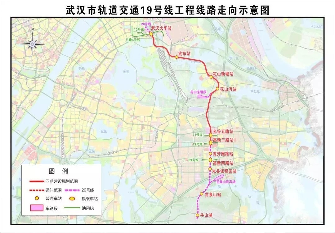 地铁11号线葛店段预计2021年9月建成试运营