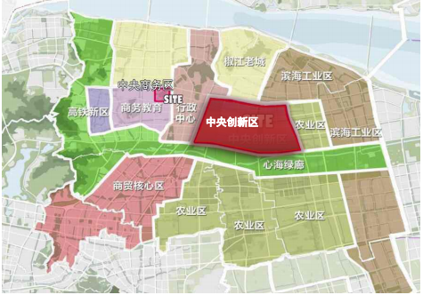 台州中央创新区地块规划曝光,沙北未来社区将落地这里