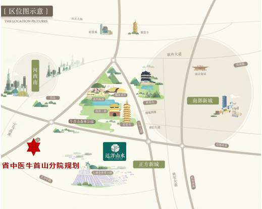 南京景牛首山板块发展