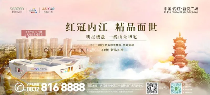 内江新房 城南新区楼盘 > 吾悦广场  示意图 鸟瞰示意图 百万人流