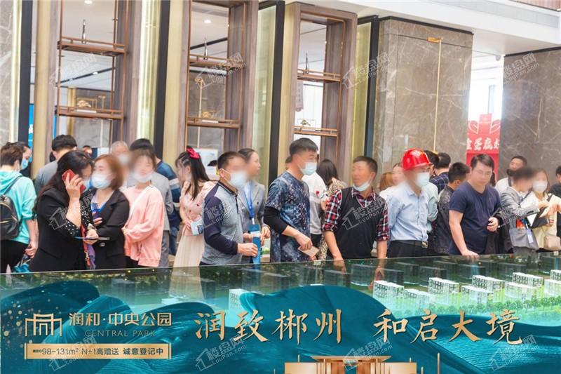 润致郴州和启大境润和中央公园营销中心惊艳绽放