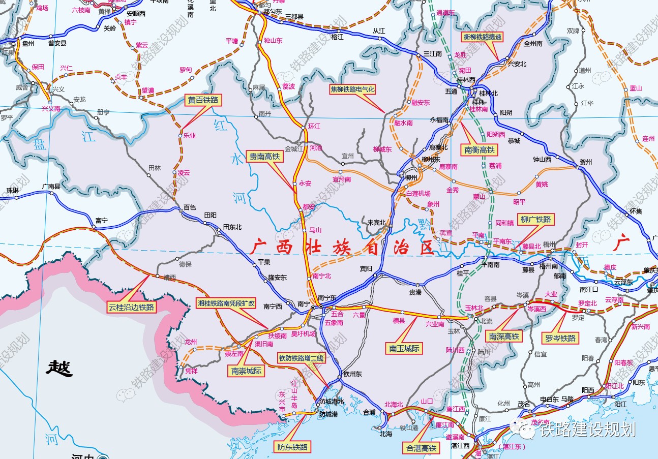 柳州楼市 本地楼市 这条铁路实质是国家规划的呼南高速铁路通道南段