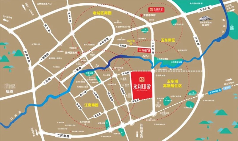 大城喜报 || 玉林城市路网不断升级,提速玉东湖区域发展!