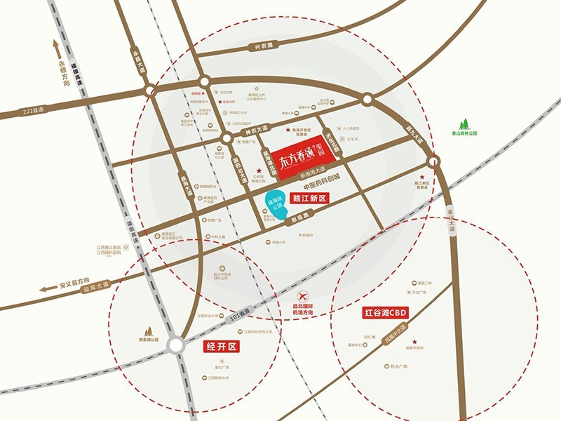 师大,南大等参与赣江新区中小学规划;还有桑海小学,桑海中学,新祺周