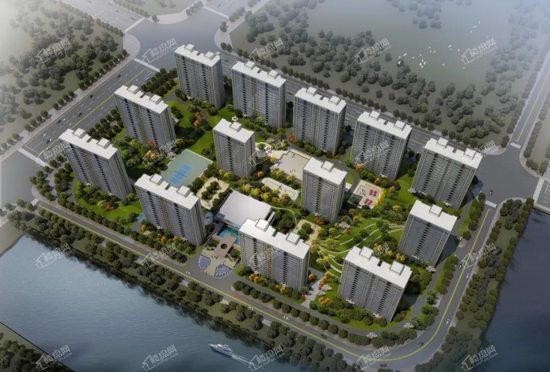 兴化西子湖畔居临水而建水乡之魂