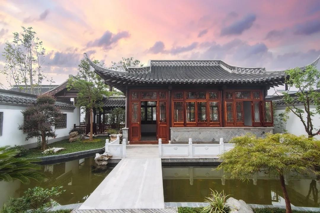 10月1日,扬州桃花源带装修样板庭院盛大公开.
