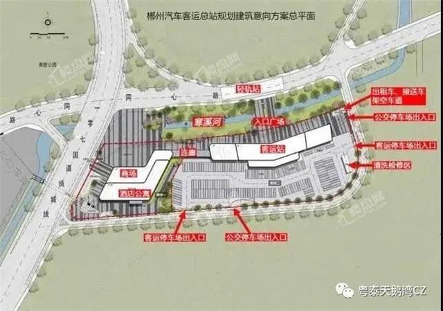 郴州西大门名片——同心路-同福路沿线,由政府引导郴州城西西城门户