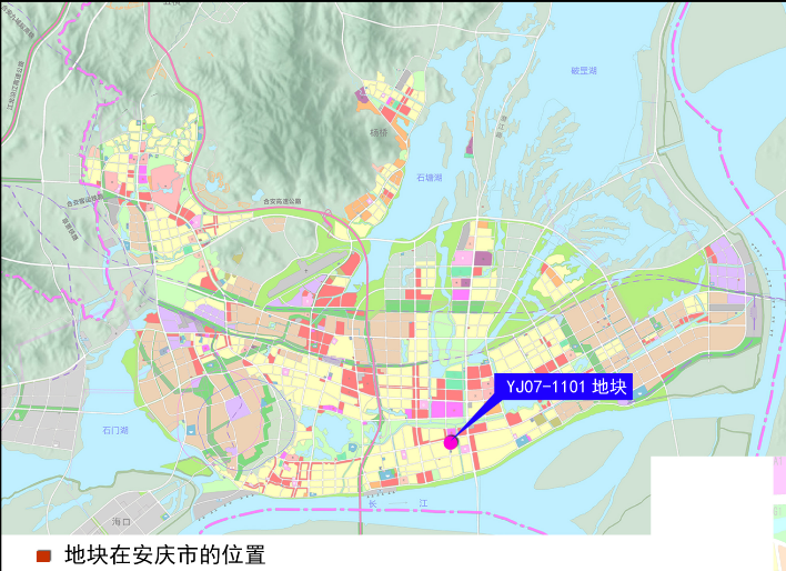 安庆市东部新城 yj07 单元 1101 地块 控制性详细规划