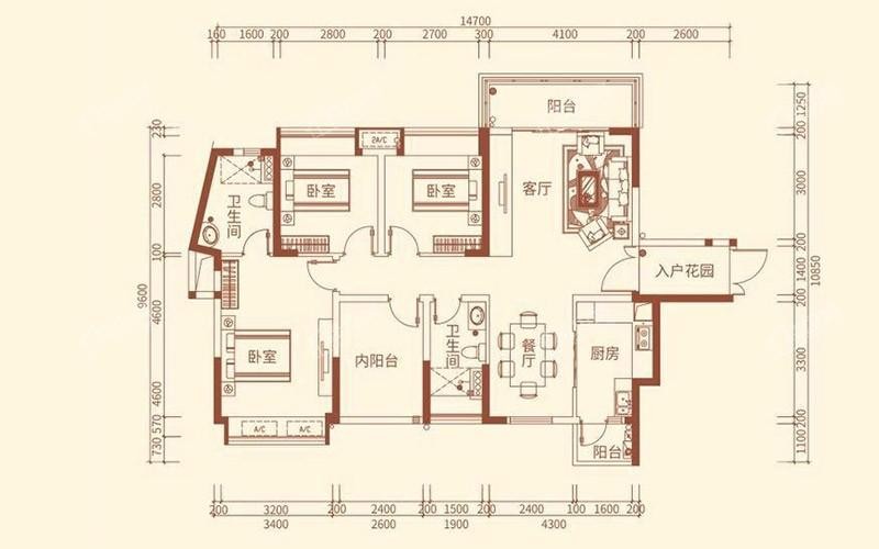 桥头宏远帝庭山户型图分析-东莞楼盘网