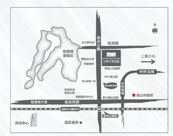 昆山楼市 本地楼市 兰亭大境花园在售 参考价格:参考起价 14500元/㎡