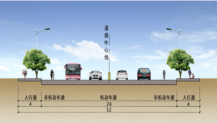 朝阳路(胜利路-龙港路)位于宜秀经济开发区,道路等级城市次干