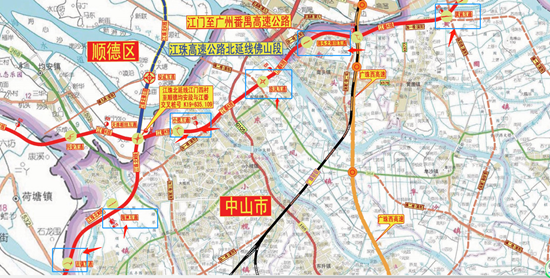 广中江高速新进展!中山出入口有这6个