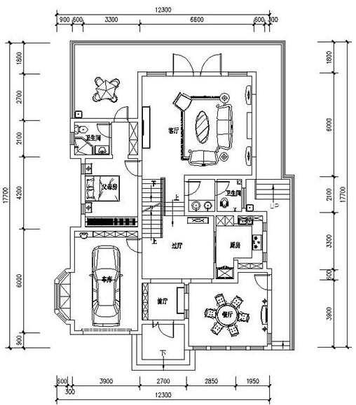 逸墅庄园世家(别墅)建约面积400平米别墅户型图逸墅庄园世家(别墅)建