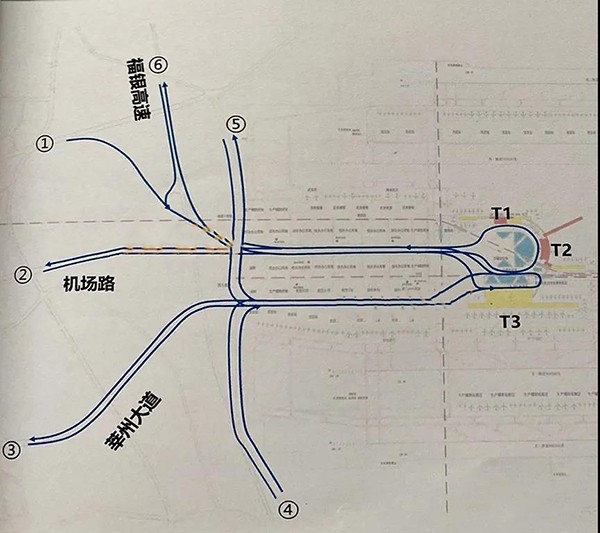 全长约26km!昌北机场三期配套路网正式备案!