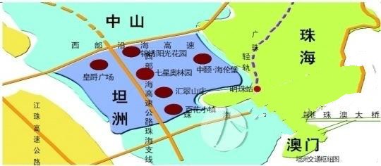 坦洲镇位于中山市内的最南端,是中山面积第二大的乡镇,也是中山南部