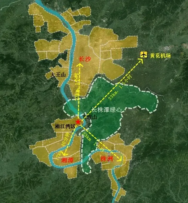 湘江新区3大滨江片区:月亮岛12000,洋湖20000,九华6000你会买哪?