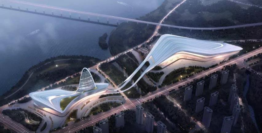 南充国际会展中心效果图|图源网络