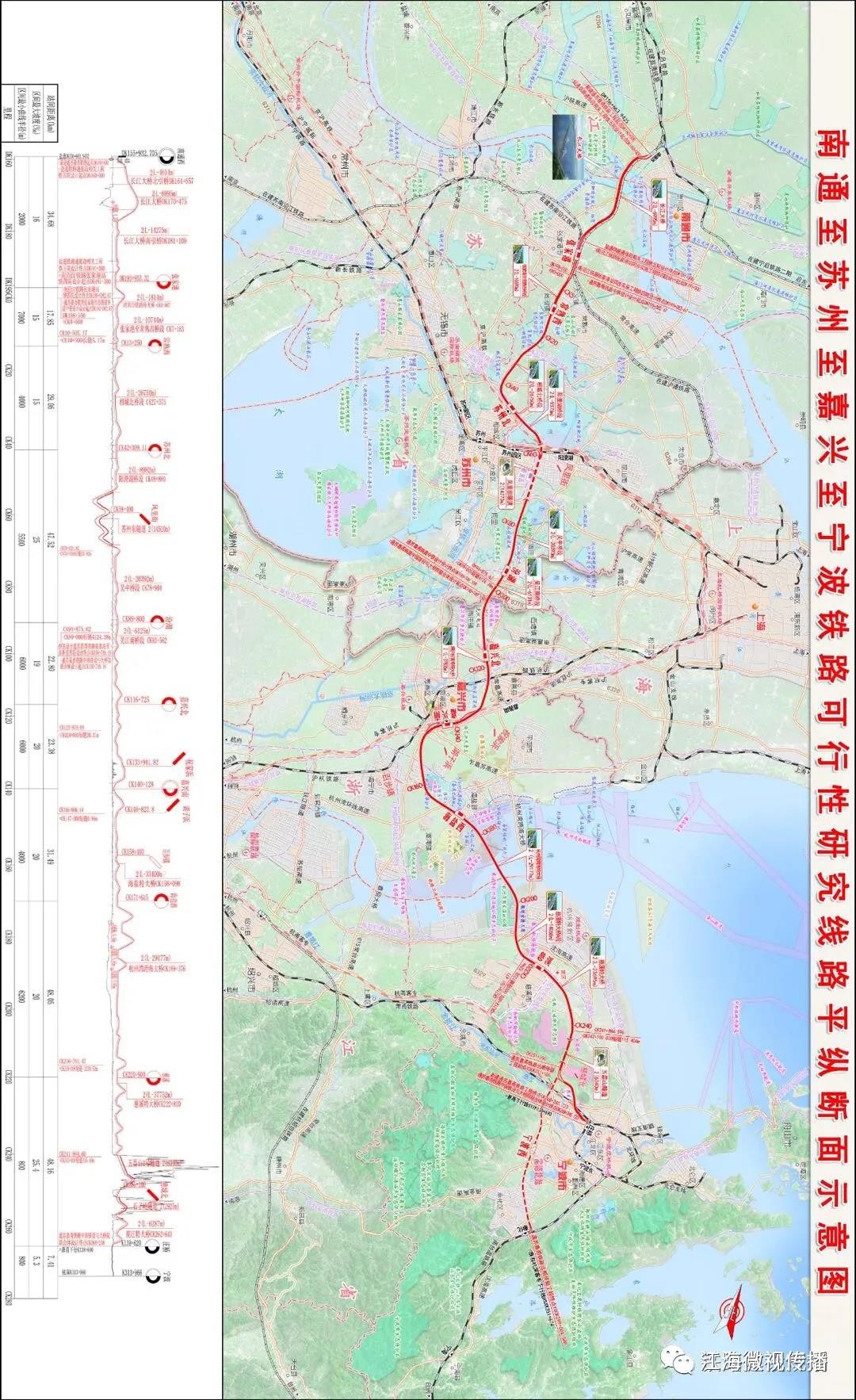 如通苏湖铁路经海门设2站还是3站?