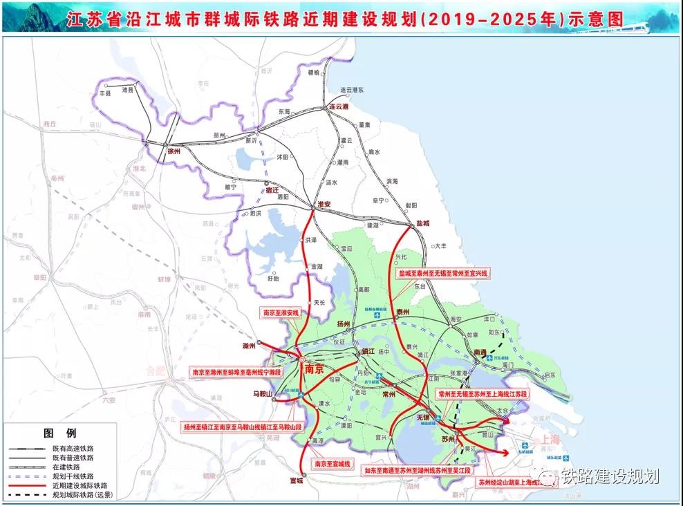 北沿江高铁,宁扬城际铁路,连镇铁路最新消息来了!