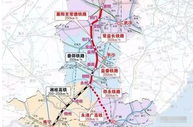 总投资1.89万亿元,湖南省铁路建设规划曝光!