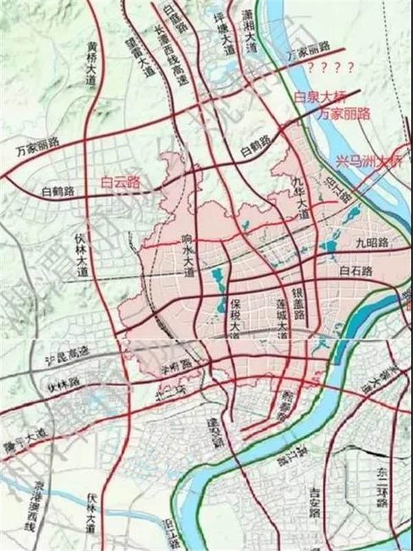 湘潭市城乡规划图