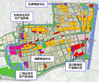 目前东南新城已有7块地楼面价超8000元/㎡,高价地数量在扬州排名top1