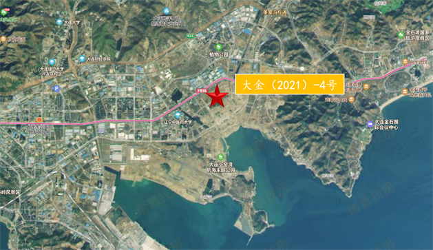 资料显示,大金(2021-4号地块位于大连金普新区董家沟街道22-0号路以