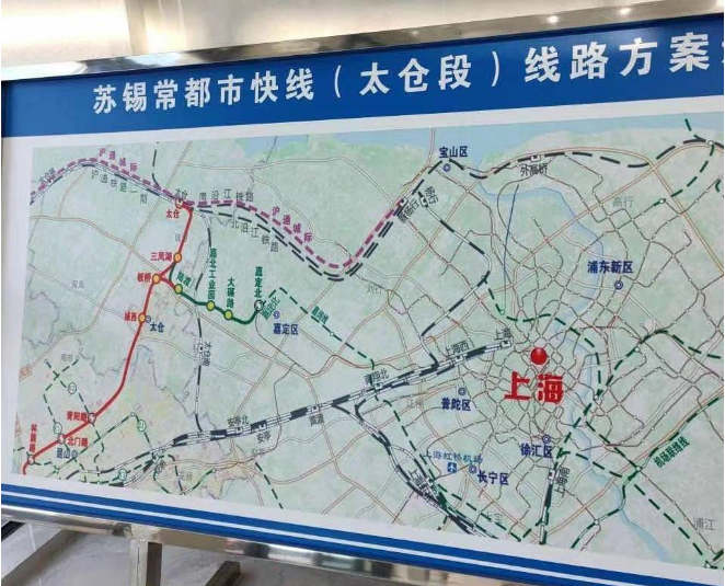 对于嘉闵线延伸太仓,整个计划可能被提前,江苏的争取力度非常大!