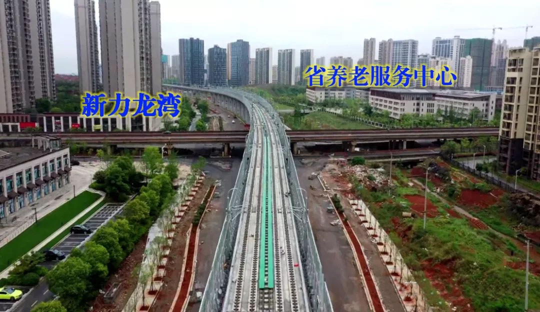九龙湖交通:地铁4号线高架段,迎来高光时刻!