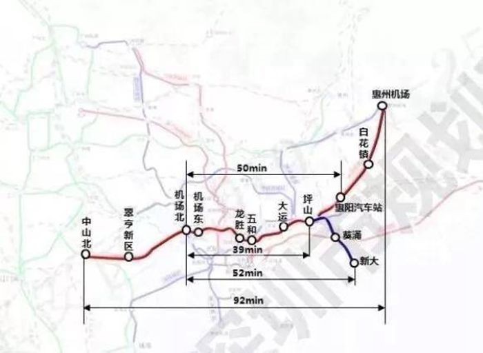 也透露,深圳地铁33号线项目未来将会延至中山并在中山设有翠亨新区站