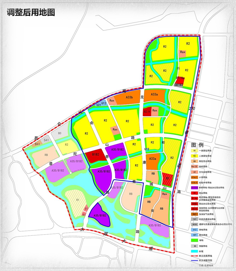 苏州楼市 本地楼市 《南京大学苏州校区以东片区控制性详细规划调整》