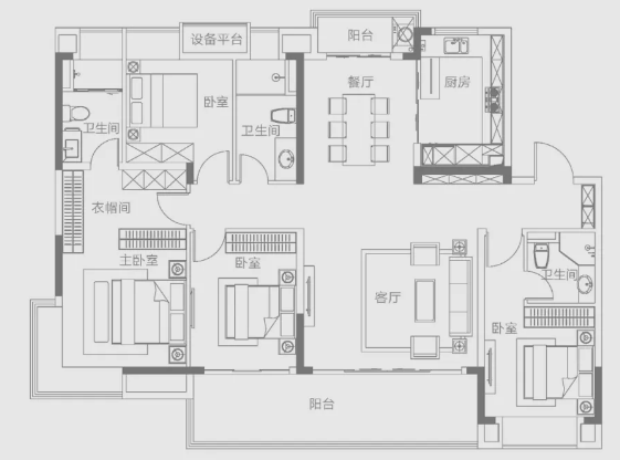 保利文化艺术城的住宅户型怎么样?保利天字系,top高端人居