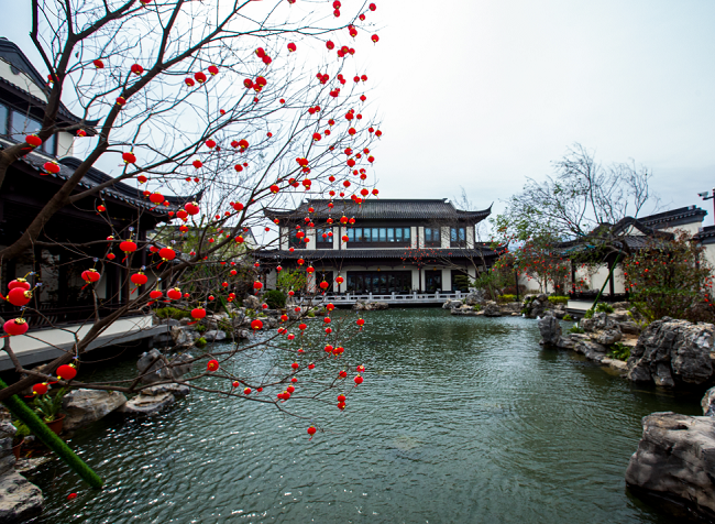 运城南山小镇 | 一个桃李春风,就是一座中式建筑博物馆