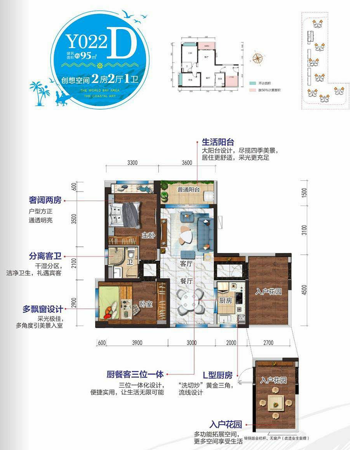 防城港碧桂园梵高的海,48-111㎡舒适旅居空间