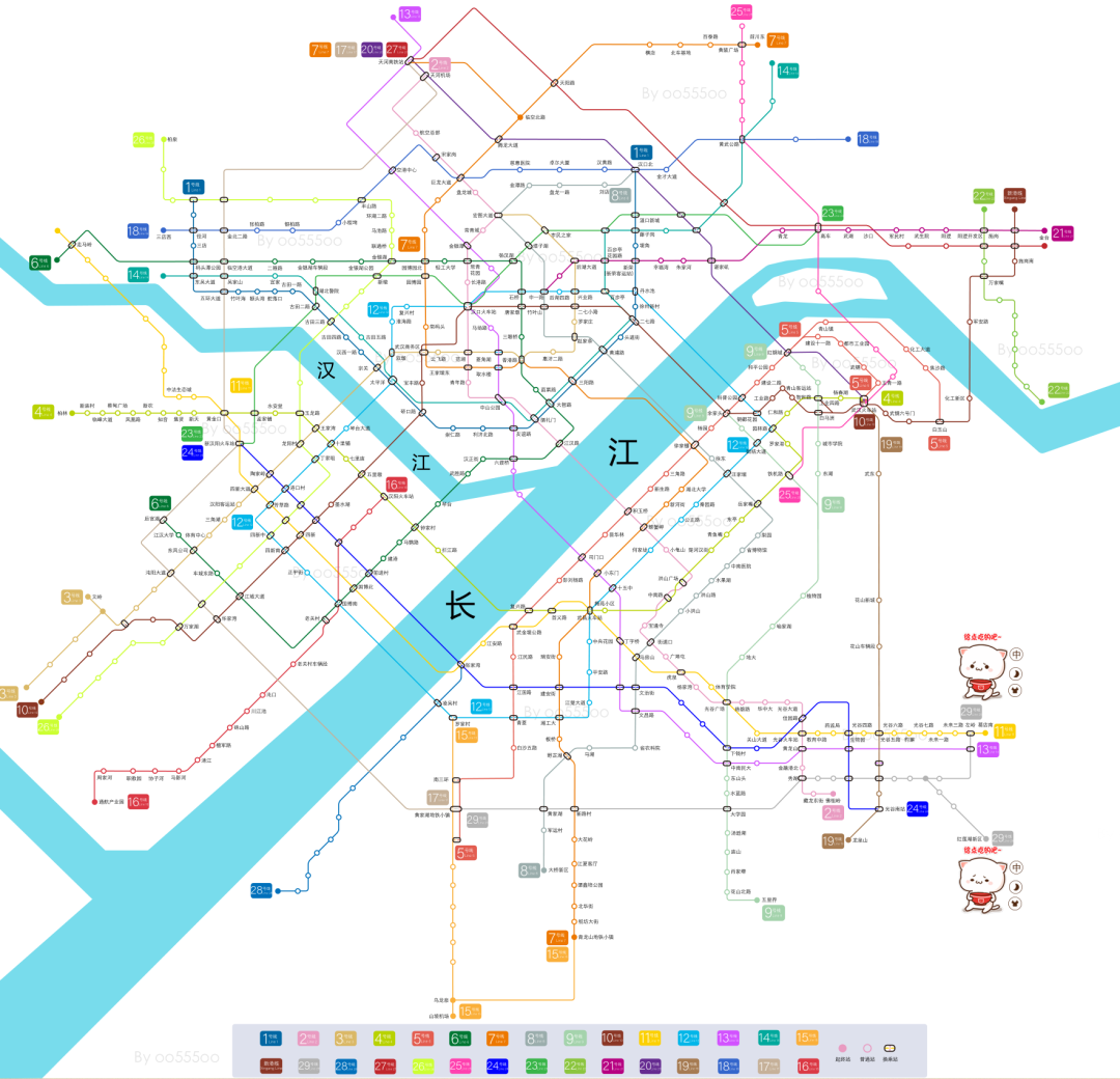 武汉楼市 本地楼市 那么问题来了—— 图源网络 | 武汉地铁规划线路