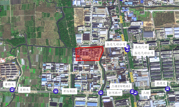 5 地块范围:奉化区方桥街道,地块东至规划方康路,南至恒兴东路绿化带