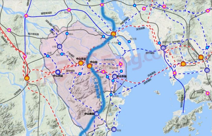 广中珠澳高铁白云机场站开建!未来中山高铁可直达机场