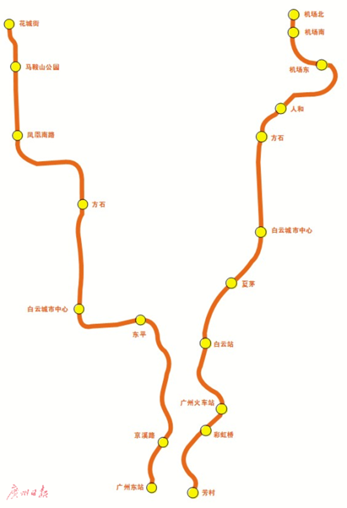 广州地铁18号线中山段拟运行车次曝光