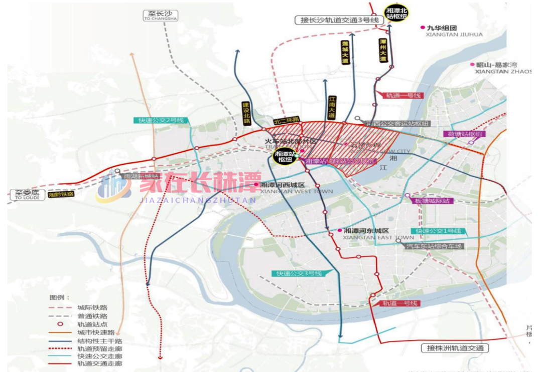 快看湘潭轨道交通规划!湘潭楼市迎来新机遇!