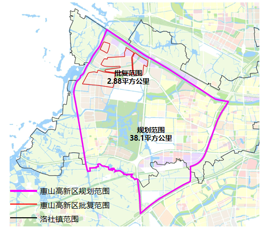 在以锡西工业重镇洛社为核心的38平方公里规划范围内,南北与钱桥无锡