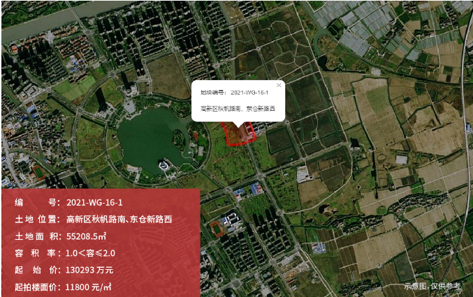 成交楼面价12789元/㎡,太仓天镜湖边的住宅项目新规划