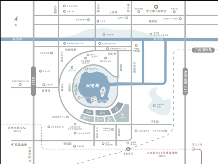 太仓科教新城细心盘【仁恒时代天镜】