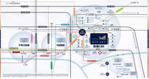 阳光城·翡丽山项目区位示意图